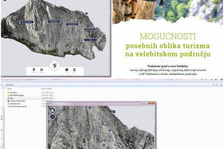 Informacije o provedbi projekta „Podzemni grad u srcu Velebita: razvoj cjelogodišnjeg održivog i sigurnog aktivnog turizma u NP Paklenica i širem velebitskom području", KK.06.1.2.01.0013. - 6. kvartal